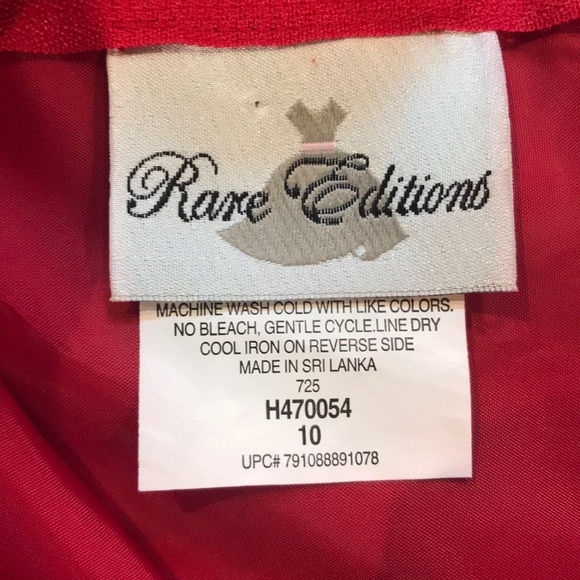 NWOT Rare Editions sz10 Girls sleeveless dress 👗 - Picture 6 of 8